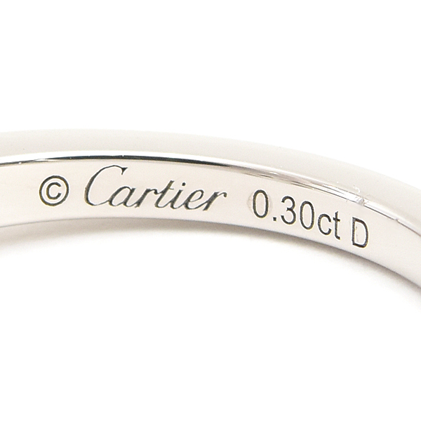 カルティエ 指輪 レディース バレリーナ ダイヤ リング D0.30ct 49号 実寸8.5号 プラチナ Cartier PT950 中古