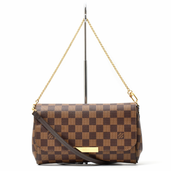 ルイヴィトン バッグ レディース ダミエ フェイボリット MM ハンドバッグ ショルダーバッグ 2WAY N41129 Louis Vuitton 中古