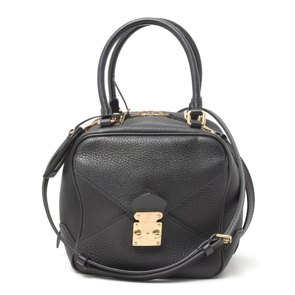 ルイヴィトン バッグ トリヨン スクエアバッグ ハンドバッグ ショルダーバッグ 2WAY ノワール ブラック M55334 Louis Vuitton 中古