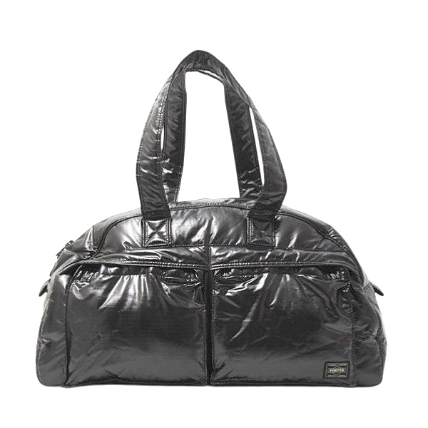 ポーター バッグ メンズ 吉田カバン 山崎まさよしコラボ ボストンバッグ ナイロン ブラック PORTER 中古