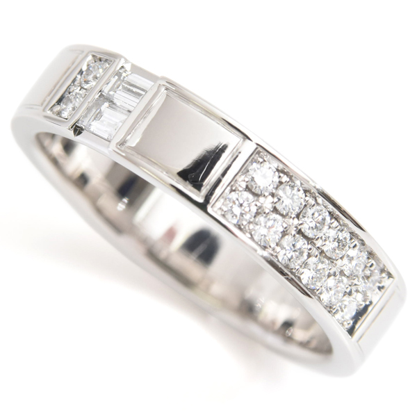 ハリーウィンストン 指輪 メンズ トラフィックアクセント ラージ リング 22号 保証書 プラチナ HARRY WINSTON PT950 中古