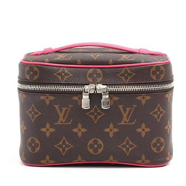 ルイヴィトン バッグ レディース モノグラム ニースミニ バニティバッグ ハンドバッグ ピンク Louis Vuitton M12650 未使用展示品