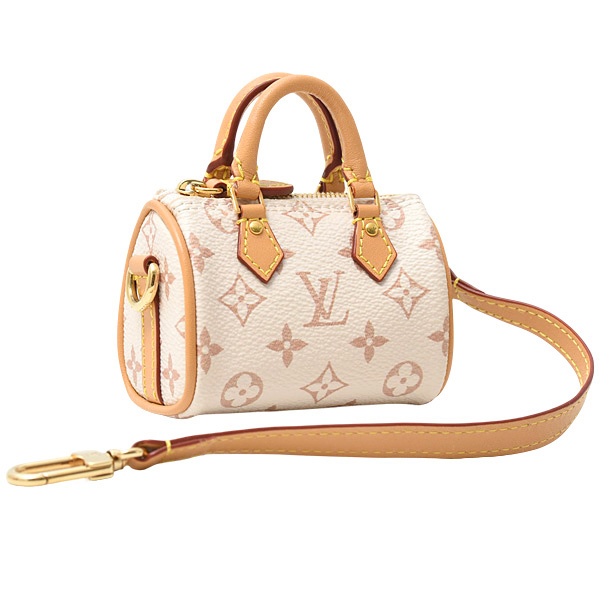 ルイヴィトン ブランド小物 レディース マイクロスピーディ バッグチャーム モノグラム デュンヌ Louis Vuitton M01882 中古