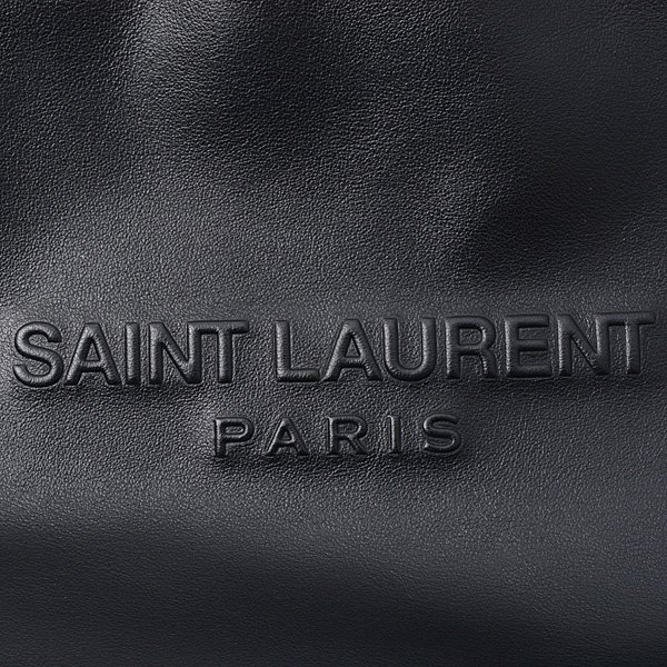 サンローラン バッグ メンズ テディ トートバッグ レザー ブラック SAINT LAURENT 中古