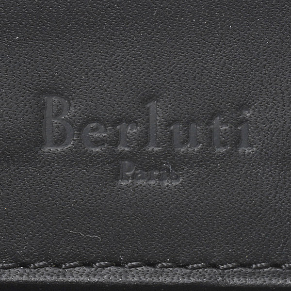 ベルルッティ 財布 メンズ カリグラフィー ダブルファスナートラベルケース 長財布 カーフ Berluti 中古