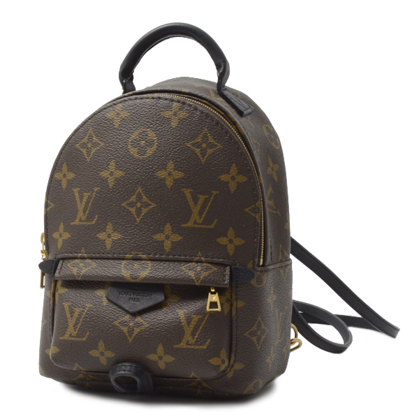 ルイヴィトン バッグ レディース モノグラム パームスプリングス バックパック MINI リュック Louis Vuitton M44873 中古