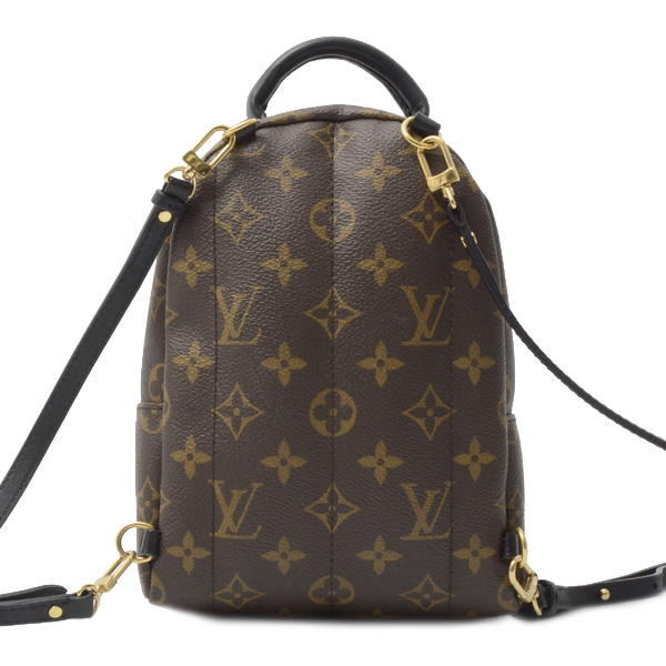 ルイヴィトン バッグ レディース モノグラム パームスプリングス バックパック MINI リュック Louis Vuitton M44873 中古