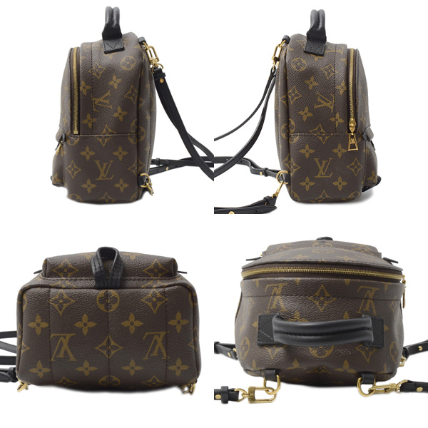 ルイヴィトン バッグ レディース モノグラム パームスプリングス バックパック MINI リュック Louis Vuitton M44873 中古