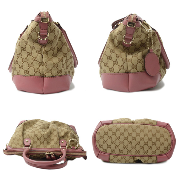 グッチ バッグ レディース GGキャンバス 2WAY ハンドバッグ ショルダーバッグ GUCCI 247902 中古