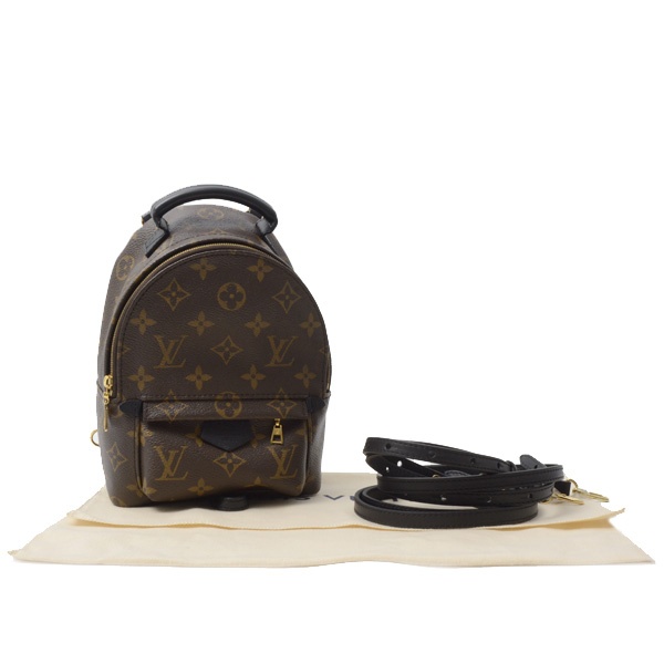 ルイヴィトン バッグ レディース モノグラム パームスプリングスMINI バックパック Louis Vuitton M44873 中古