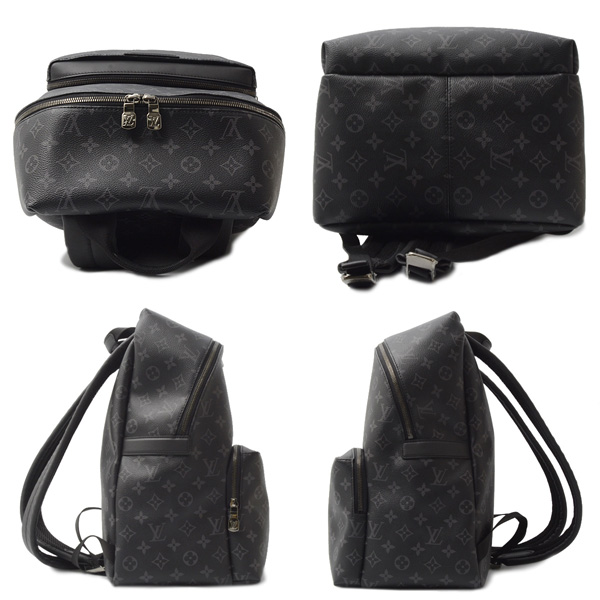 ルイヴィトン バッグ メンズ モノグラムエクリプス バックパック リュックサック Louis Vuitton M43186 中古