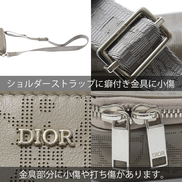 クリスチャンディオール バッグ レディース オブリーグ メッセンジャーポーチ ショルダーバッグ Christian Dior 中古