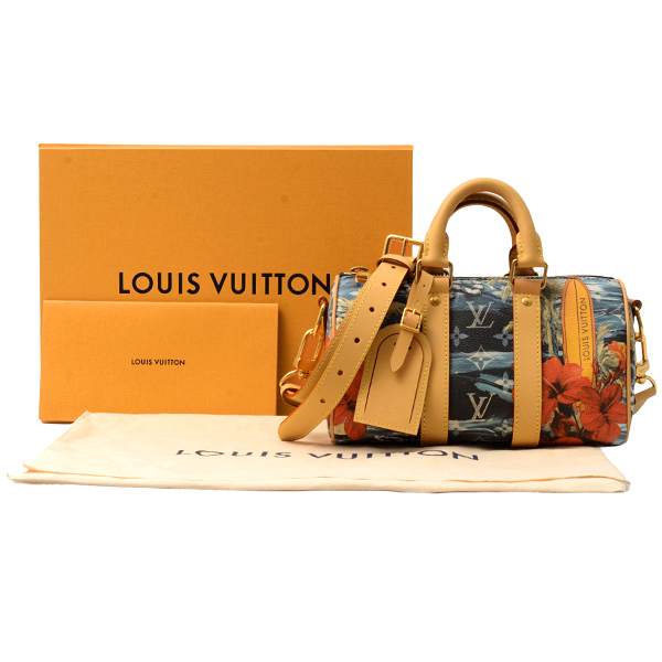 ルイヴィトン バッグ レディース キーポルバンドリエール25 サーフィンモノグラム M25440 Louis Vuitton 中古