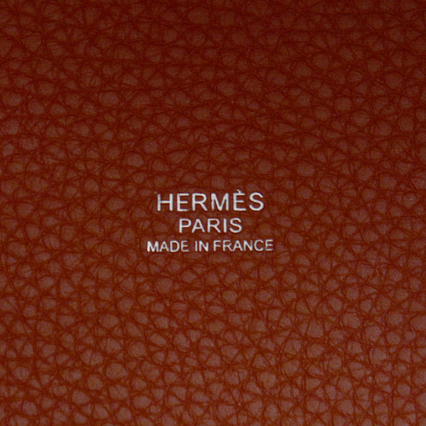 エルメス バッグ レディース ピコタンロックMM ハンドバッグ トリヨンクレマンス レッド系 HERMES C刻印 中古