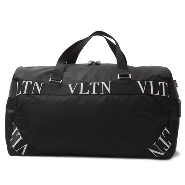 ヴァレンチノ バッグ ユニセックス ロゴ ボストンバッグ スポーツバッグ ブラック VALENTINO UY2B0733 中古