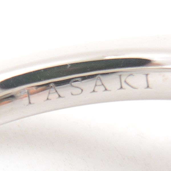 タサキ 指輪 レディース コメット ダイヤモンド リング D0.31ct 11号 ホワイトゴールド TASAKI 750WG 中古