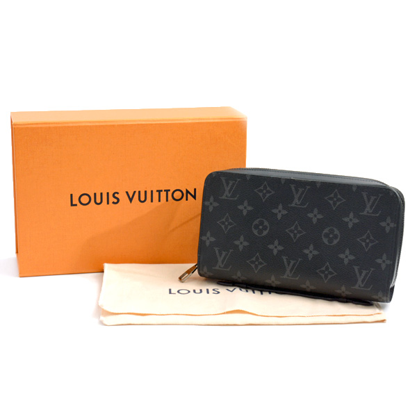 ルイヴィトン 財布 メンズ モノグラムエクリプス ジッピーXL クラッチバッグ セカンドバッグ M61698 Louis Vuitton 中古