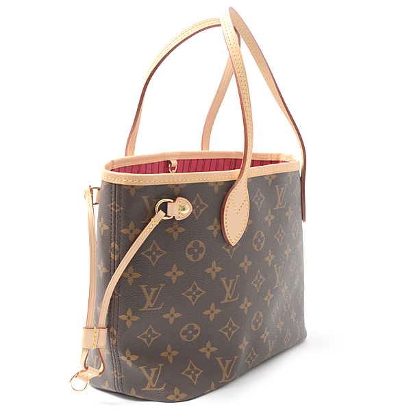 ルイヴィトン バッグ レディース ネヴァーフルPM トートバッグ ショルダーバッグ ピヴォワンヌ Louis Vuitton M41245 中古