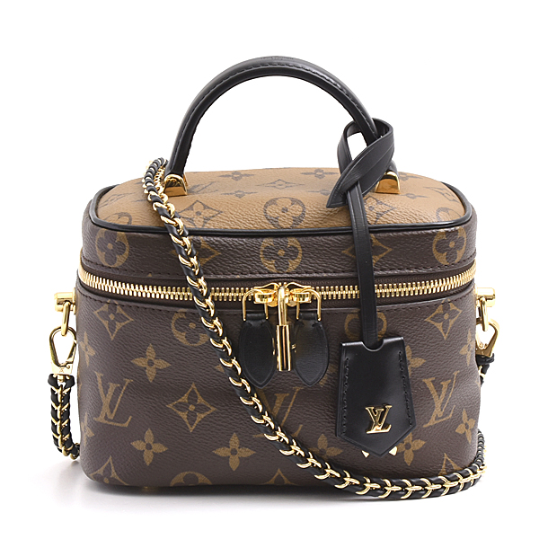 ルイヴィトン バッグ レディース モノグラムリバース ヴァニティNV PM 2WAY ハンドバッグ Louis Vuitton M45165 中古