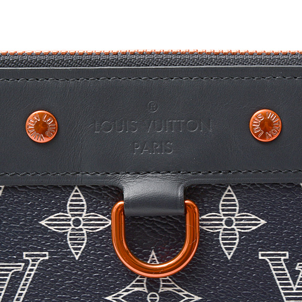 ルイヴィトン バッグ メンズ モノグラムインク アップサイドダウン ポシェットアポロ クラッチバッグ セカンドバッグ Louis Vuitton M62905 中古