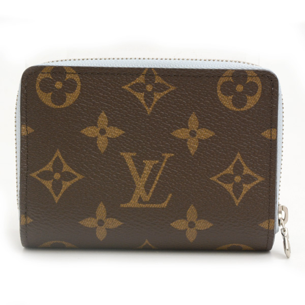 ルイヴィトン 財布 レディース ポルトフォイユ ルー 二つ折り財布 モノグラム ウォッシュド ブルー M11778 Louis Vuitton 未使用展示品