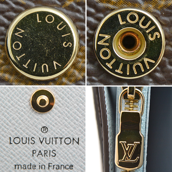 ルイヴィトン 財布 レディース モノグラム ポルトフォイユサラNM ブルーオランプ(ライトブルー) Louis Vuitton M83580 未使用展示品