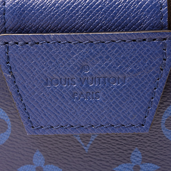 ルイヴィトン バッグ メンズ ドップキット セカンドバッグ ポーチ タイガラマ ブルー M30849 Louis Vuitton 中古