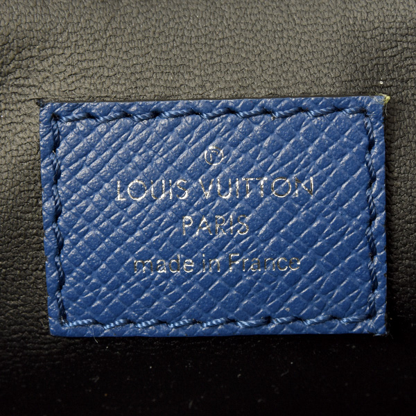 ルイヴィトン バッグ メンズ ドップキット セカンドバッグ ポーチ タイガラマ ブルー M30849 Louis Vuitton 中古