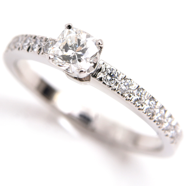 ティファニー 指輪 レディース ノヴォ ダイヤモンド リング D0.31ct 11.5号 プラチナ TIFFANY PT950 中古