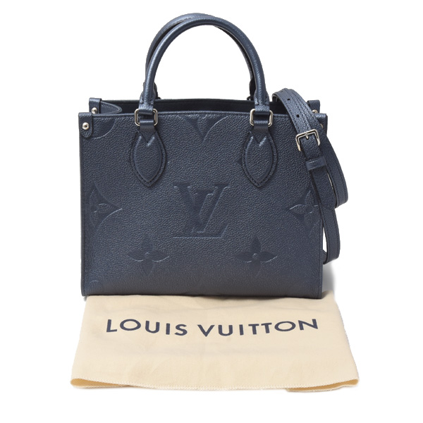 ルイヴィトン バッグ レディース モノグラムアンプラント オンザゴーPM 2WAY Louis Vuitton M58956 中古