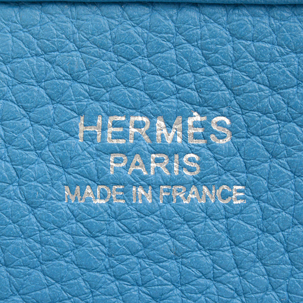 エルメス バッグ レディース エブリン3 PM A刻 トリヨンクレマンス ショルダーバッグ ブルーザンジバル HERMES 056277CK 中古