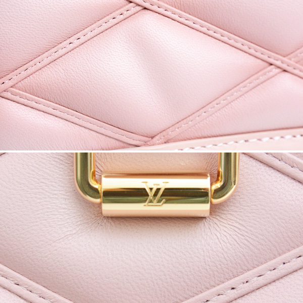 ルイヴィトン バッグ レディース アルマBB ラムレザー ピンク Rosabella ハンドバッグ ショルダーバッグ 2WAY Louis Vuitton M24453 中古