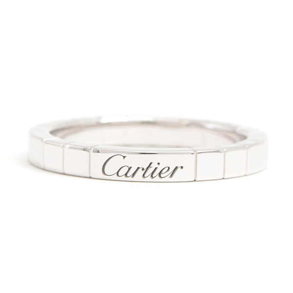 カルティエ 指輪 メンズ ラニエール リング 60号 実寸19.5号 ホワイトゴールド 750WG Cartier 中古