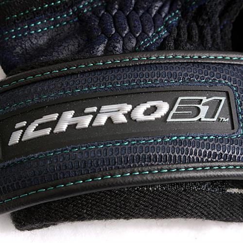 ミズノ メンズ グローブ イチロー 直筆 サイン入り バッティンググローブ ICHIRO 実使用品 ブラック×ネイビー mizuno 中古