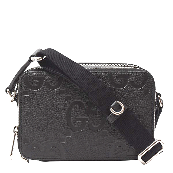 グッチ バッグ レディース ジャンボGG ミニショルダーバッグ レザー ブラック GUCCI 816958 未使用展示品