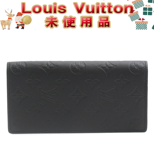 ルイヴィトン 財布 メンズ モノグラムシャドウ ポルトフォイユブラザ 長財布 Louis Vuitton M62900 未使用展示品