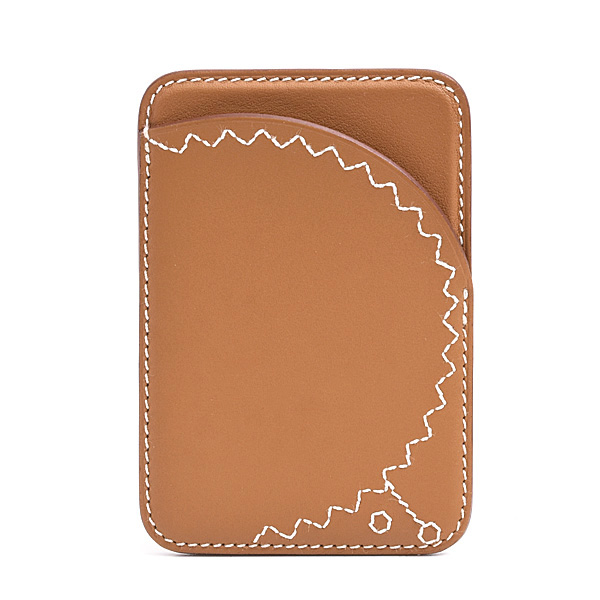 エルメス カードケース メンズ レディース エマン エリッソン ハリネズミ B刻 マグセーフ マグネット ゴールド スイフト HERMES 中古