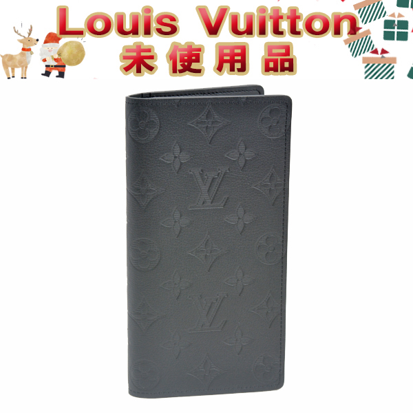 ルイヴィトン 財布 メンズ モノグラムシャドウ ポルトフォイユブラザ ノワール 二つ折り長財布 Louis Vuitton M62900 未使用展示品