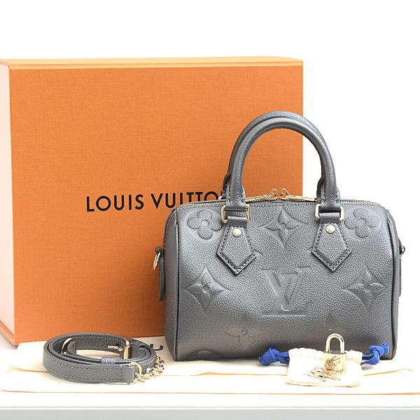 ルイヴィトン バッグ レディース スピーディ・バンドリエール20 アンプラント ガンメタル Louis Vuitton M12013 未使用展示品