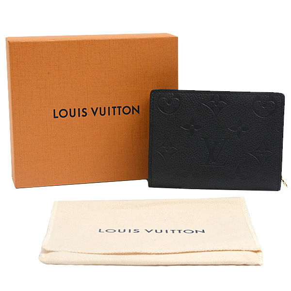 ルイヴィトン 財布 レディース アンプラント ポルトフォイユ クレア 二つ折り財布 ノワール Louis Vuitton M80151 未使用展示品