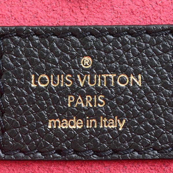 ルイヴィトン バッグ レディース メンズ モノグラム テディ オンザゴーGM ブラック Louis Vuitton M56958 中古