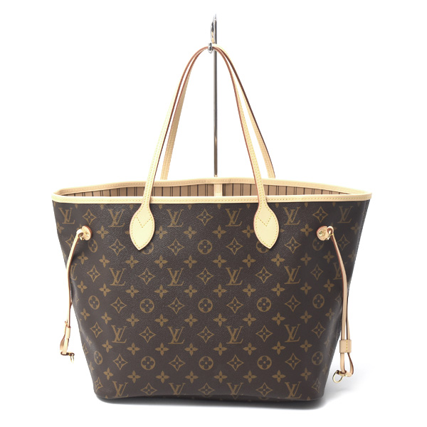 ルイヴィトン バッグ レディース ネヴァーフルMM モノグラム ローズベージュ M46975 Louis Vuitton 未使用展示品