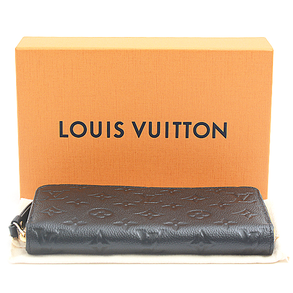 ルイヴィトン 財布 レディース モノグラムアンプラント ジッピーウォレット ノワール(ブラック) 長財布 Louis Vuitton M61864 未使用展示品