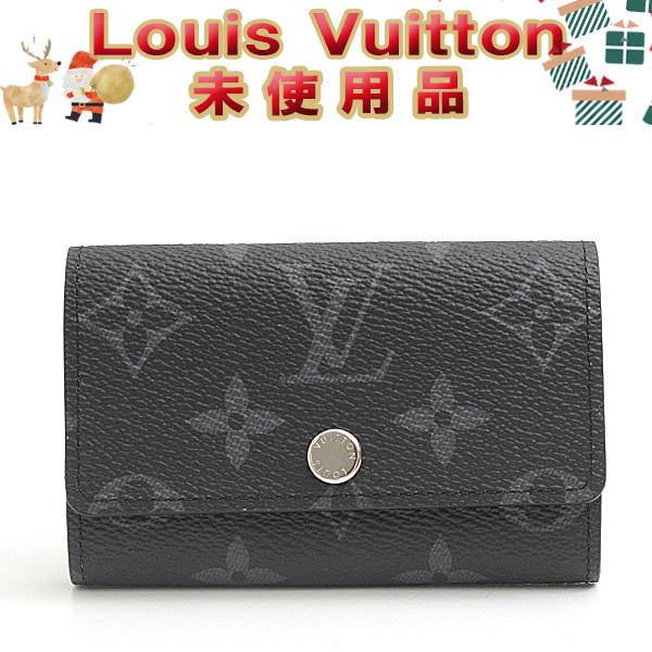 ルイヴィトン キーケース メンズ ミュルティクレ6 6連キーケース モノグラム・エクリプス Louis Vuitton M82603 未使用展示品