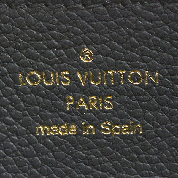 ルイヴィトン 財布 レディース ジッピーウォレット アンプラント バイカラー ブラック Louis Vuitton M80481 未使用展示品