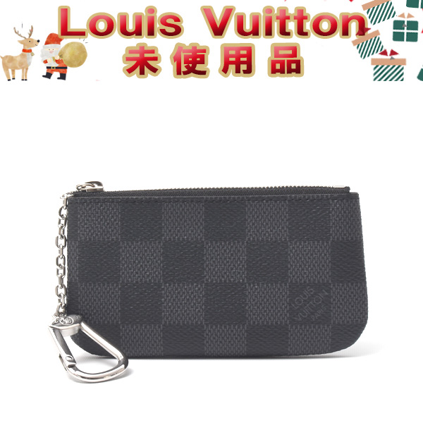 ルイヴィトン メンズ コインケース キーケース ダミエグラフィット ポシェットクレ Loui Vuitton N60155 未使用品