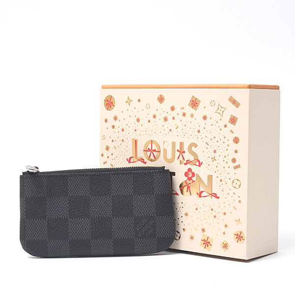 ルイヴィトン メンズ コインケース キーケース ダミエグラフィット ポシェットクレ Loui Vuitton N60155 未使用品