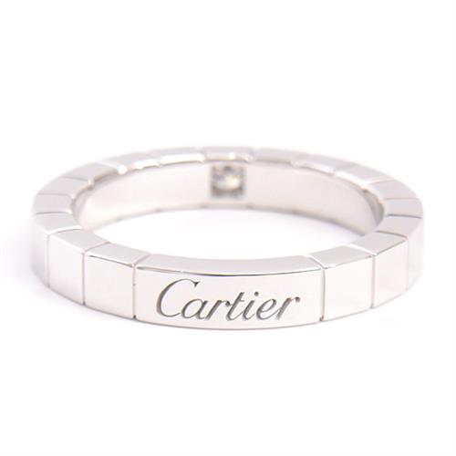 カルティエ Cartier ラニエールリング 750WG #50 750WG ジュエリー