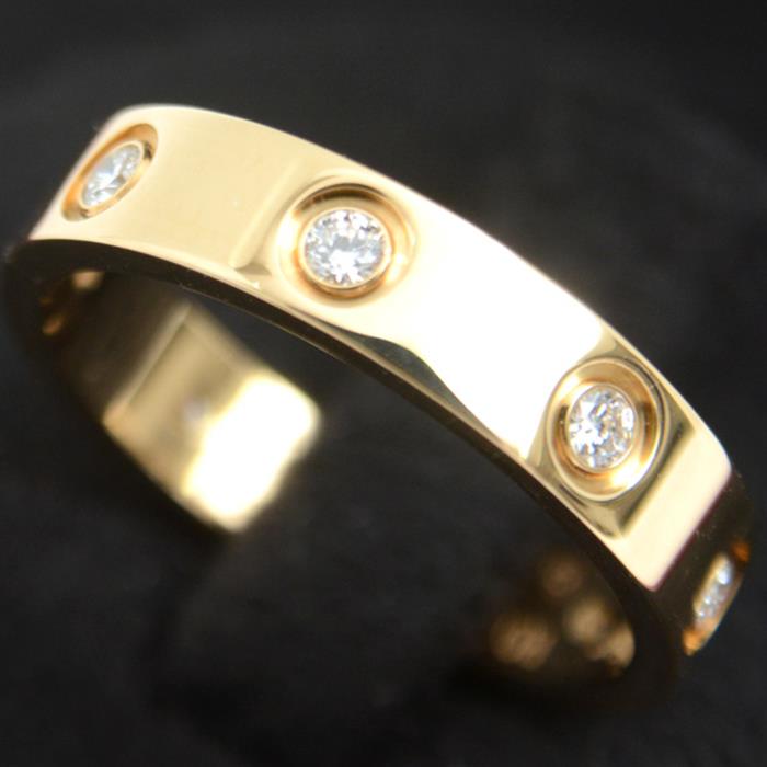 Cartier カルティエ ミニラブリング 指輪 サイズ10号-