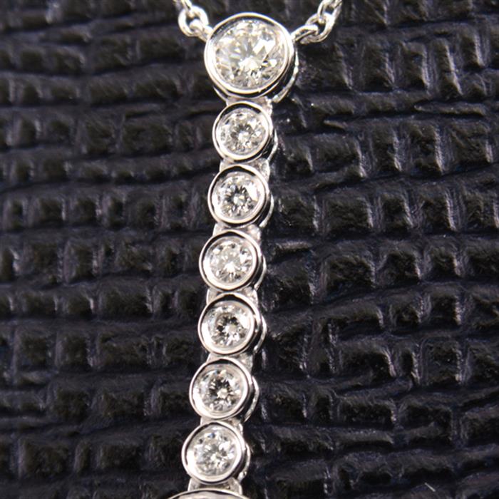 正規品 Tiffany PT950 プラチナダイヤモンドネックレス